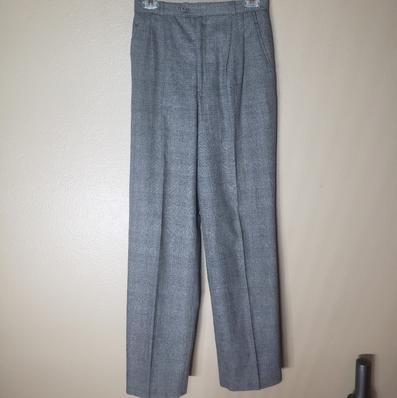 H.L. Spencer LTD. Vintage Wool Blend Trousers-Sz 9 - Picture 1 of 4